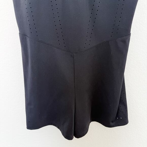 Victoria’s Secret Active Romper Black Size XL Athletic Minimalist Fitness Sporty - Picture 3 of 7